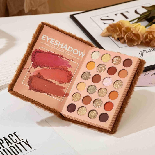 All in One Multipurpose Makeup Book Palette | 4in1 Makeup Eyeshadow Palette Blusher Contour Highlighter Blush| Matte Shades