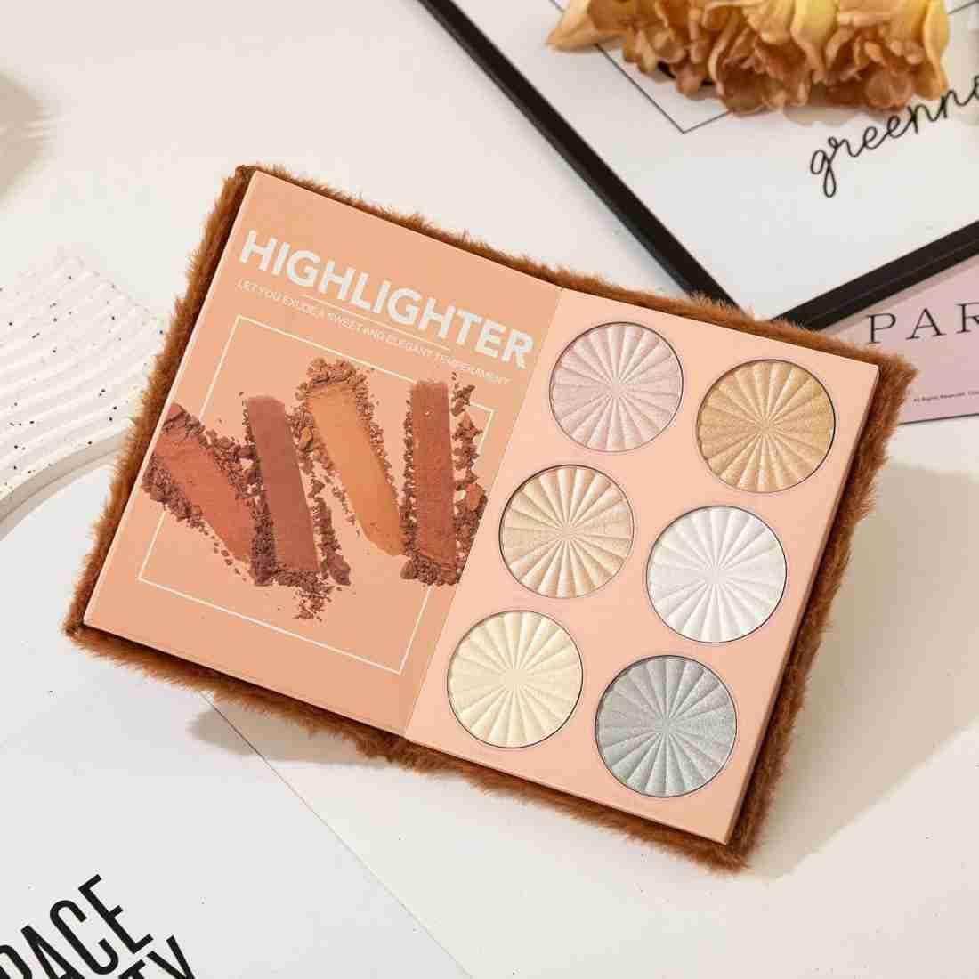 All in One Multipurpose Makeup Book Palette | 4in1 Makeup Eyeshadow Palette Blusher Contour Highlighter Blush| Matte Shades